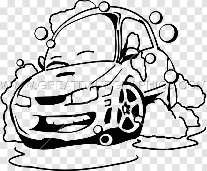 Car Wash Line Art Drawing - Hand Transparent PNG