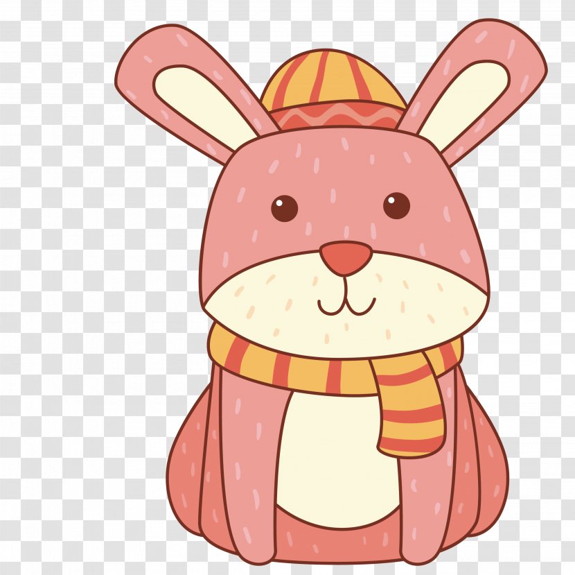 Easter Bunny Rabbit Clip Art - Cuteness - Painted Transparent PNG