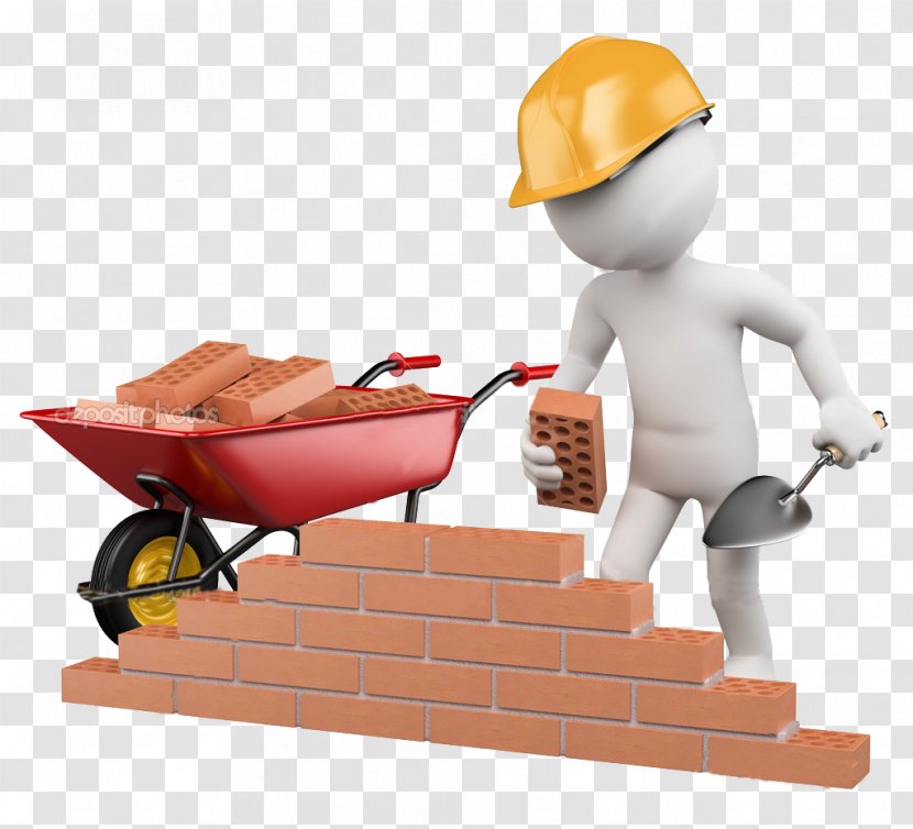 Architectural Engineering Workforce Laborer Masonry Material - Hand Transparent PNG