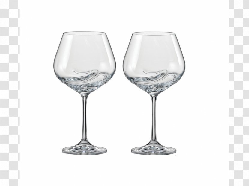 Wine Glass Lead Bohemian - Decanter - Bohemia Aros Transparent PNG