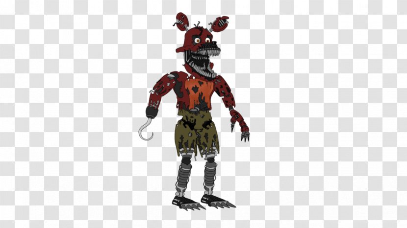Five Nights At Freddy's 4 Nightmare - Animatronics - Foxy Transparent Transparent PNG