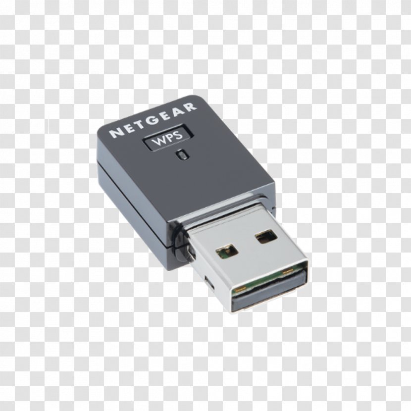 Wireless USB Wi-Fi Adapter Netgear WNA3100M - Network Interface Controller - Technology Card Transparent PNG