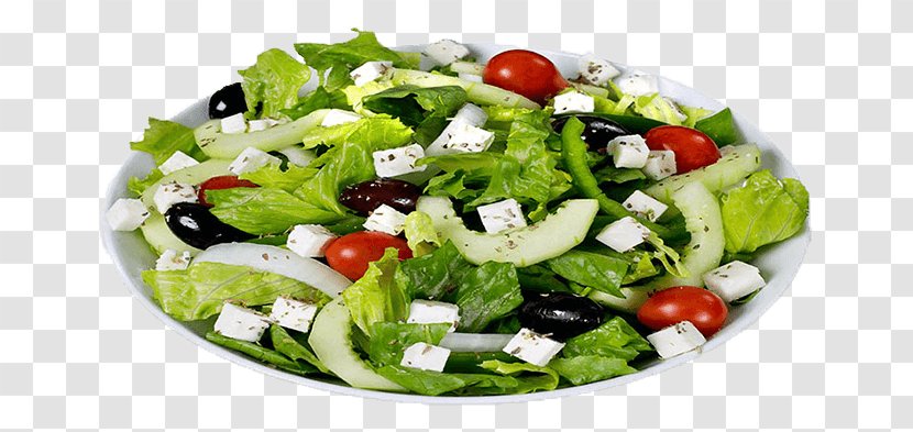 Greek Salad Pizza Caesar Israeli Elmhurst - Menu Transparent PNG