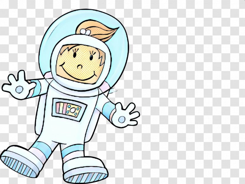 Bunny Cartoon - Astronaut - Pleased Child Transparent PNG