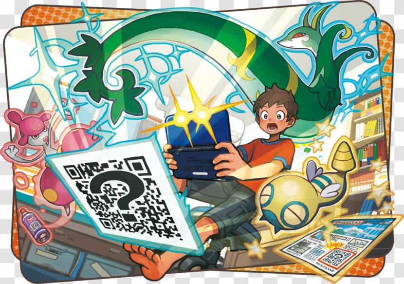 Pokémon Sun And Moon Ultra QR Code Battle Revolution - Pokemon - Pok%c3%a9mon Transparent PNG