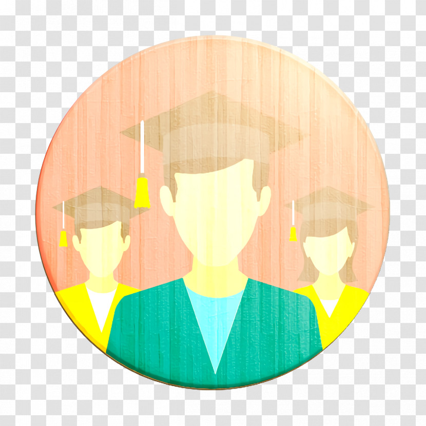 Education Icon Mortarboard Icon Graduates Icon Transparent PNG