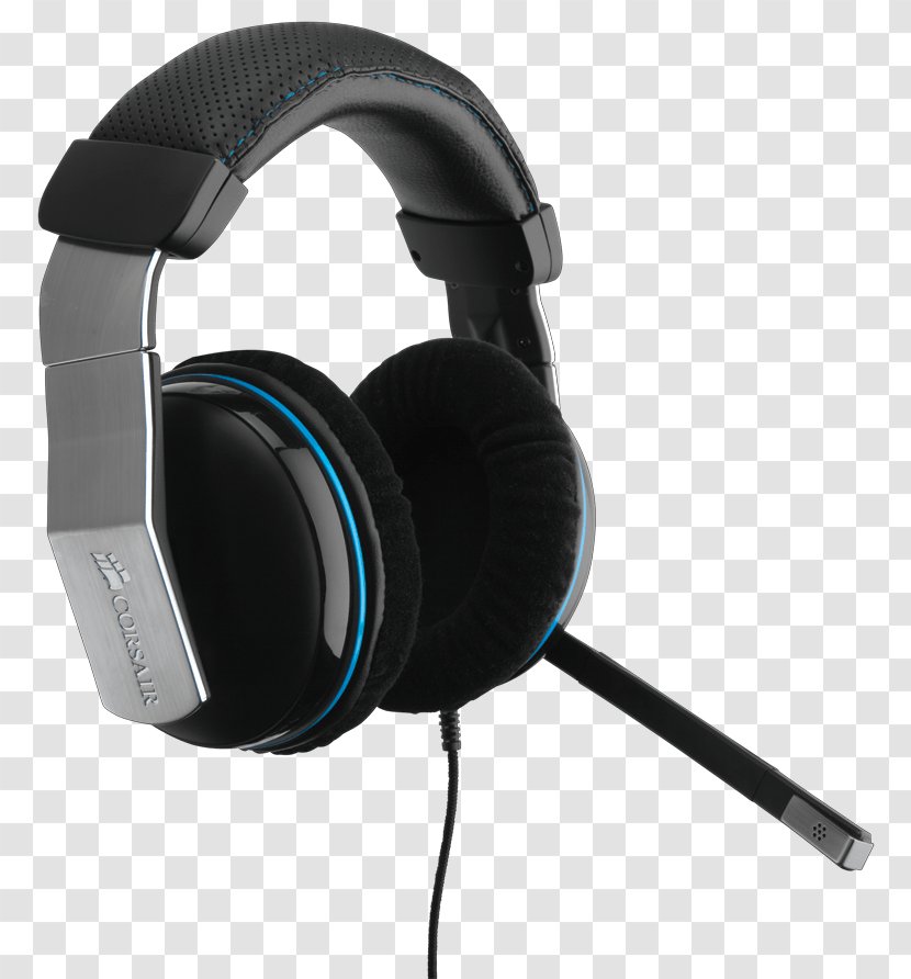 Corsair Headset Vengeance 1500 Dolby 7.1 USB Gaming Headphones Components Audio Video Game Transparent PNG