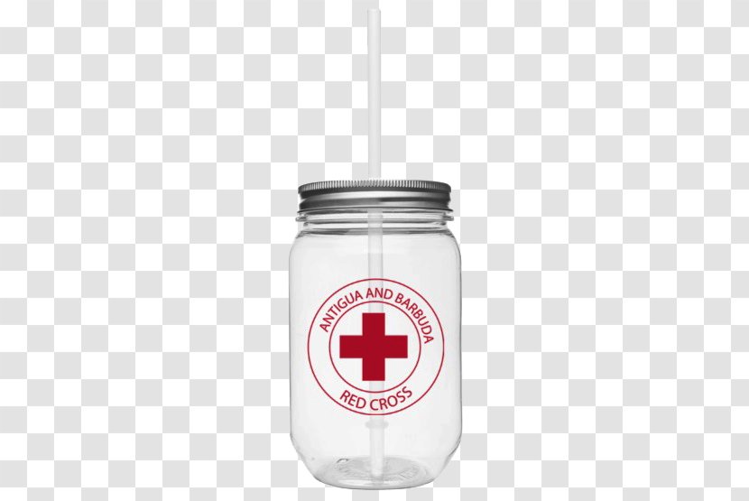 Antigua And Barbuda Red Cross American British Volunteering - Mason Jar Transparent PNG