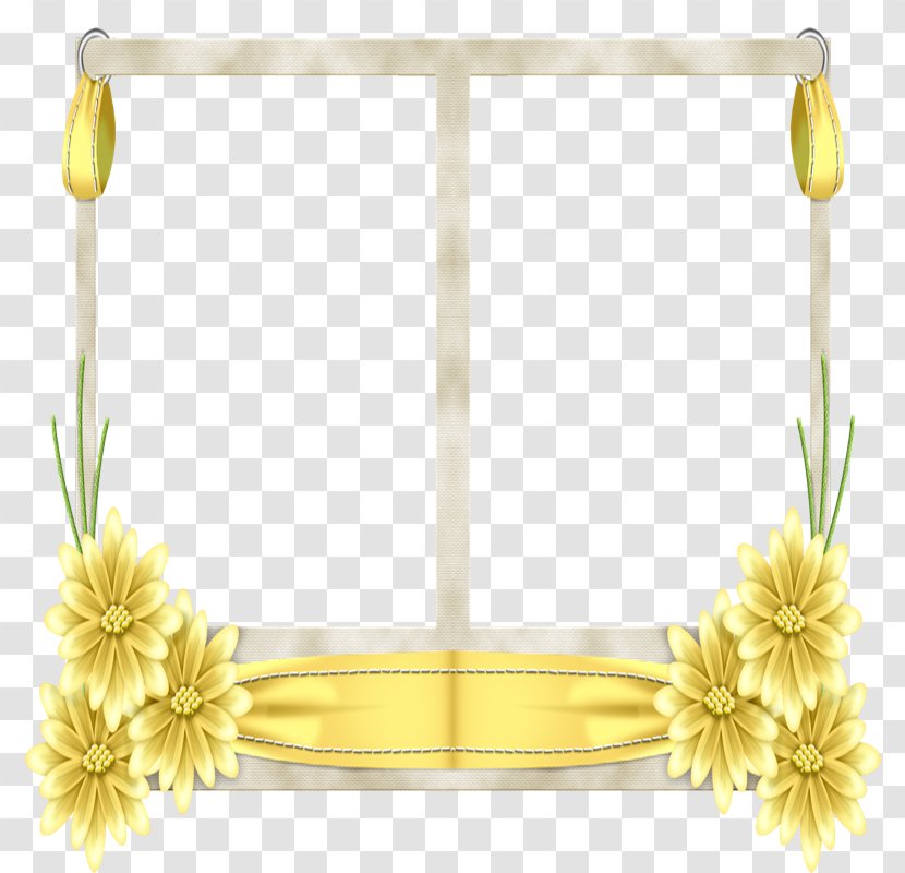 Cut Flowers Floral Design Picture Frames Rectangle - Frame - MAYONAISE Transparent PNG