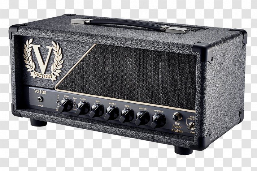 Guitar Amplifier NAMM Show Victory VX The Kraken Sheriff 22 - Audio Receiver Transparent PNG