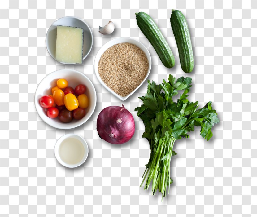 Tabbouleh Manchego Vegetarian Cuisine Food Ingredient - Parsley Transparent PNG