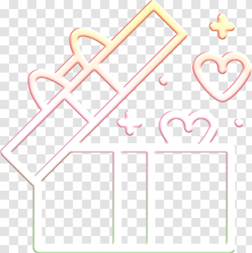 Romance Icon Gift Icon Transparent PNG