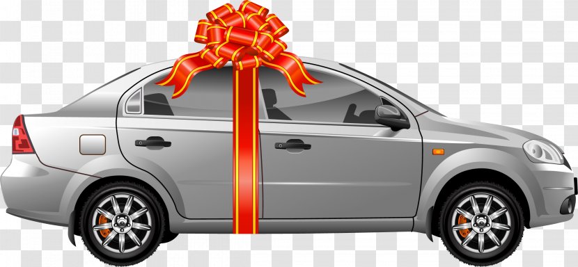 Used Car Donation Vehicle - Sedan - Vector Hand-painted Cars Transparent PNG