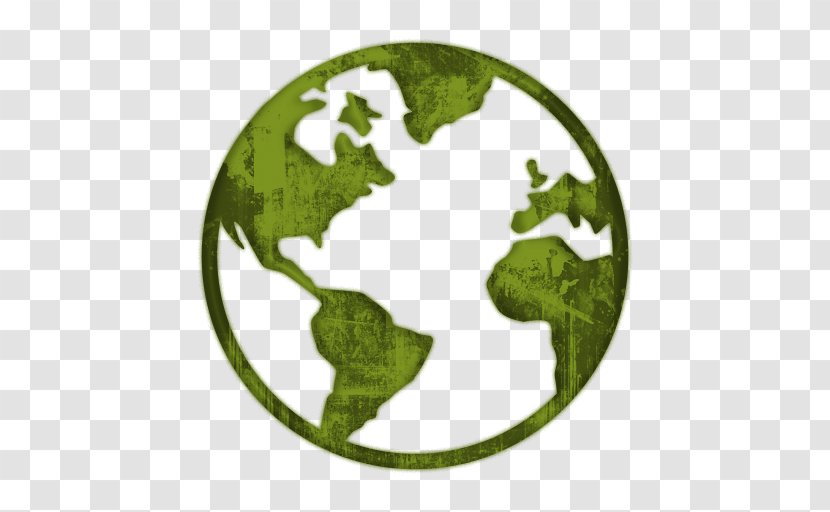 World Globe Icon - Green - Culture Cliparts Transparent PNG