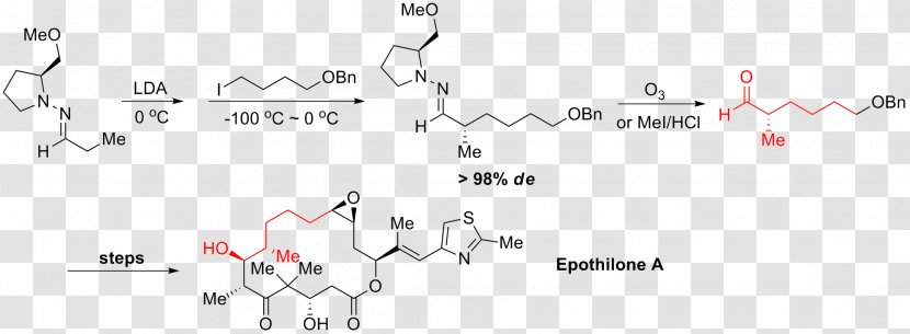 Enders SAMP/RAMP Hydrazone-alkylation Reaction Chiral Auxiliary Asymmetric Carbon - Text Transparent PNG