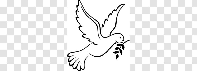 Columbidae Doves As Symbols Clip Art - Dove Cliparts Transparent PNG