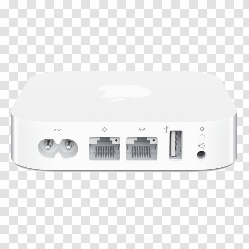 AirPort Express Apple Router Wi-Fi - Technology - Port Terminal Transparent PNG