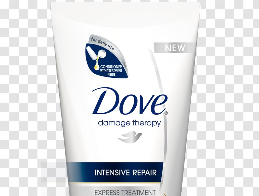Dove Cosmetics Lotion Hair Conditioner Soap - Shampoo - Damage Maintenance Transparent PNG