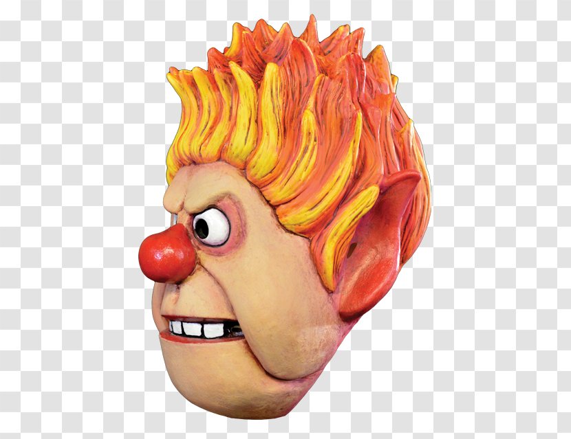 Heat Miser The Year Without A Santa Claus Corvus Clothing And Curiosities Nose Mask Transparent PNG