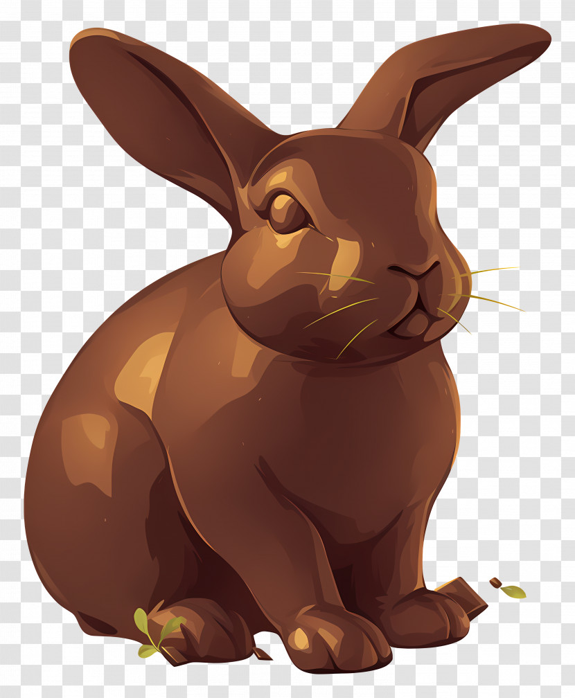 Chocolate Bunny - Chocolate Bunny Treat Transparent PNG
