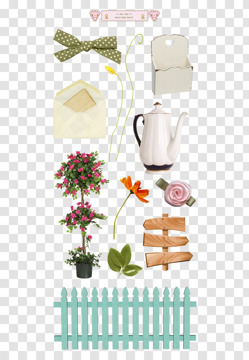 Nearly Natural, Inc. Floral Design Flowerpot Tree - Deco Transparent PNG