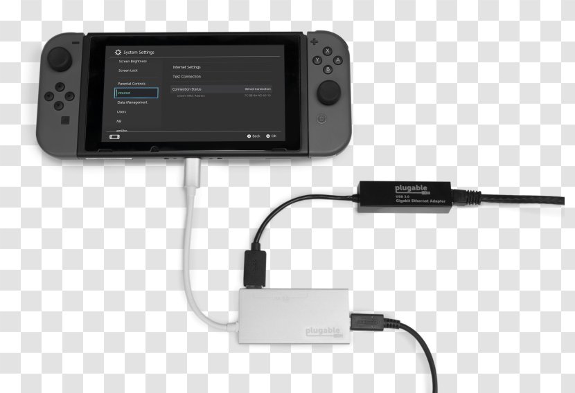 Battery Charger Electrical Cable HDMI Computer Port Nintendo Switch - Adapter - Satellite Signals Transparent PNG