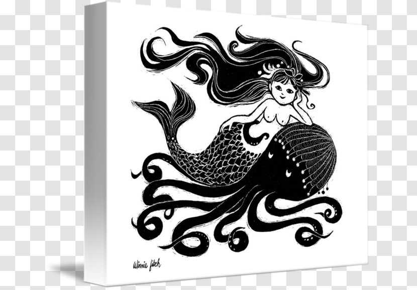 Imagekind Art Graphic Design Poster Printing - Octopus Abstract Transparent PNG