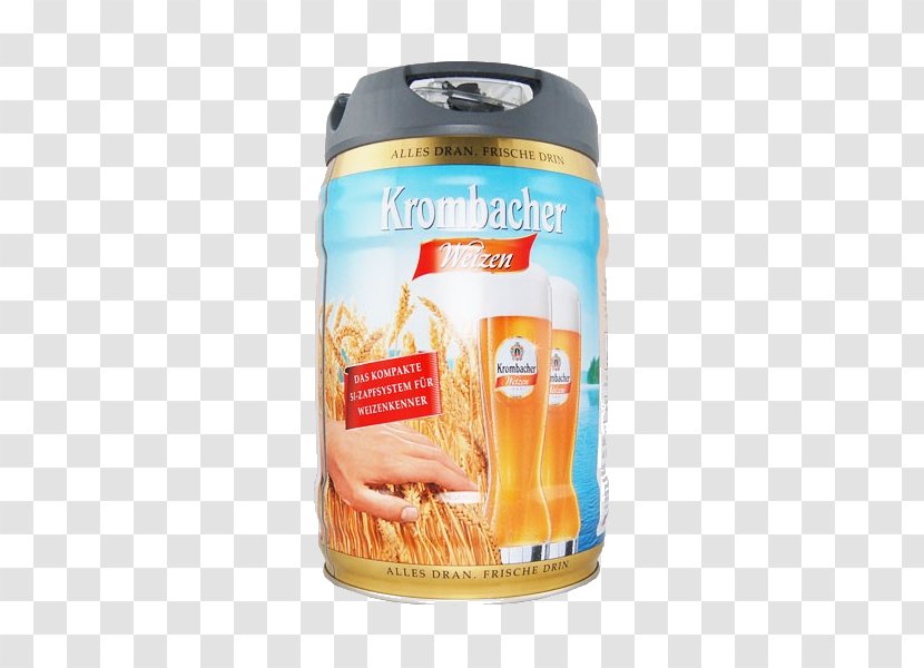 Krombacher Brauerei Beer Ale Weissbier Celler Transparent PNG
