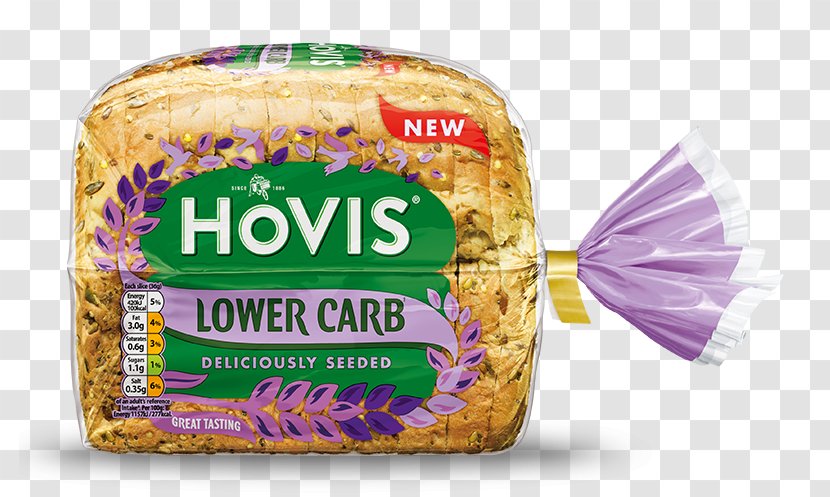 Hovis Low-carbohydrate Diet Food Health - Whole Grain - Flour Bread Baker Transparent PNG