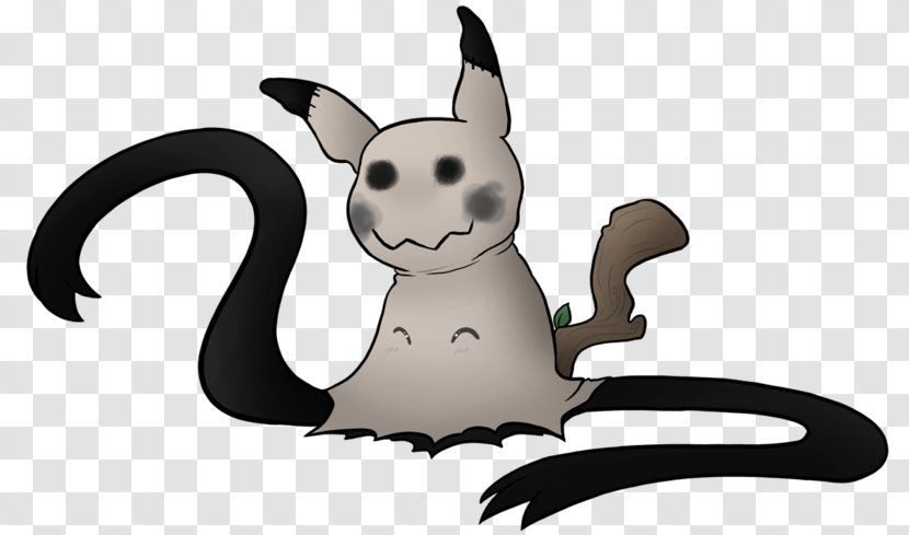 Cat Mimikyu Video Games Fan Art Clip - Squirrel - Clipart Transparent PNG