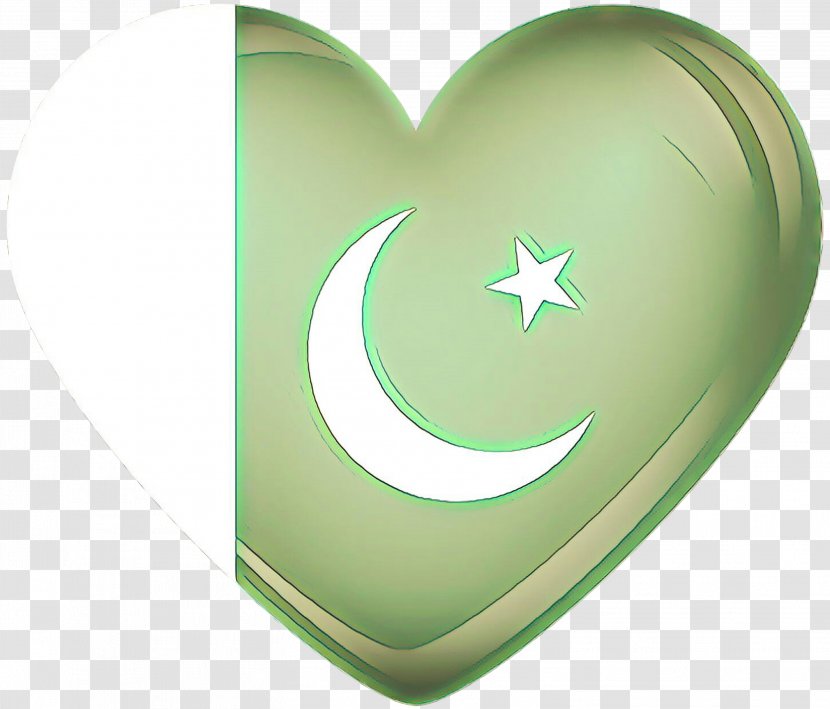 Green Heart Symbol Leaf Flag - Logo Transparent PNG