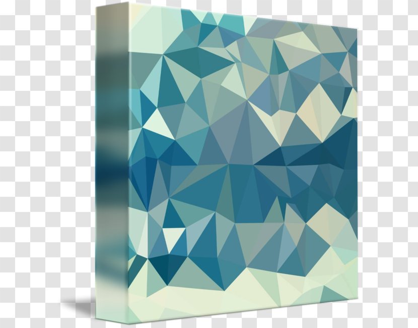 Low Poly Polygon Triangle - Creative Market - Geometry Background Transparent PNG