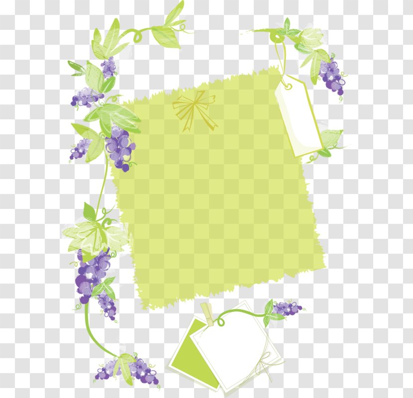 Green Clip Art - Flower - Purple Grape Transparent PNG