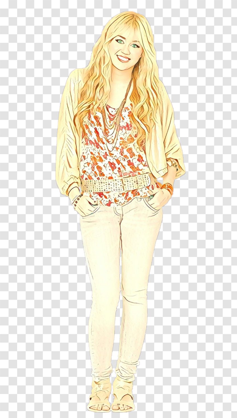 Clothing Yellow Outerwear Blouse Sleeve - Neck Fashion Illustration Transparent PNG