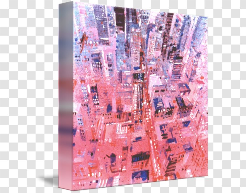 Collage Square Meter Pink M - Art Transparent PNG