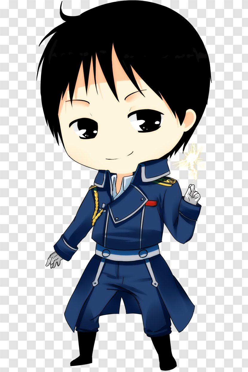 Roy Mustang Fullmetal Alchemist Fiction Character - Watercolor - Jasmine Material Transparent PNG