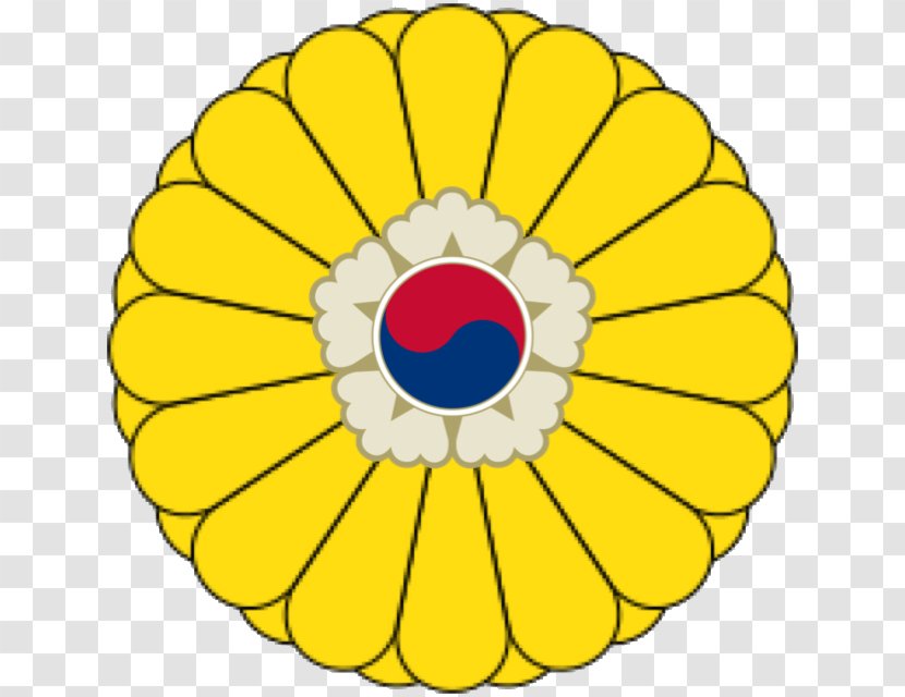 Emperor Of Japan Empire Imperial Seal Government - Yellow Transparent PNG