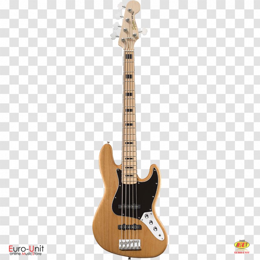 Fender Jazz Bass V Precision Squier - Frame - Guitar Transparent PNG