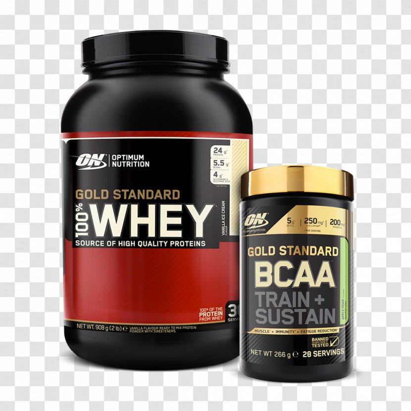 Dietary Supplement Whey Protein Isolate Optimum Nutrition Gold Standard 100% - Gnc Transparent PNG