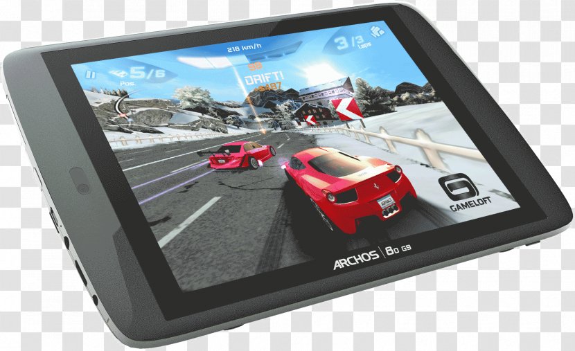 Asphalt 5 Lightseekers RPG Video Game Archos - Handheld Television Transparent PNG