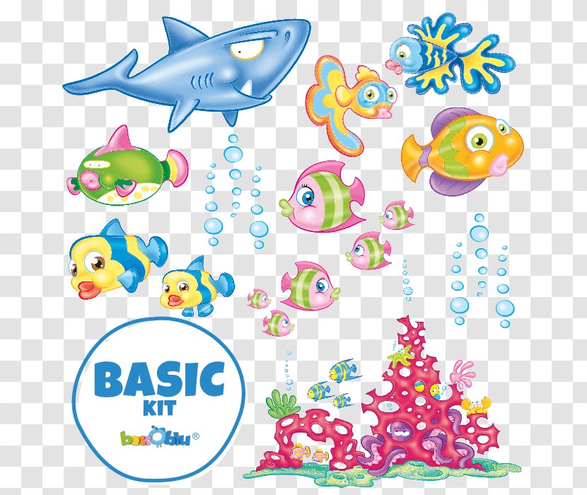 Wall Decal Sticker Clip Art - Animal Figure - Tropical Fish Logo Transparent PNG