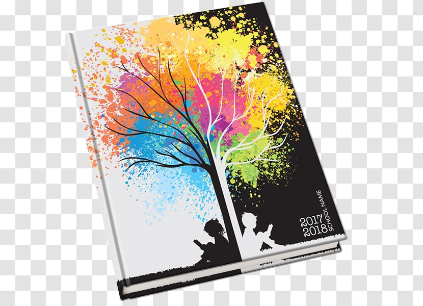 Yearbook Idea National Secondary School Tree - Concept Transparent PNG