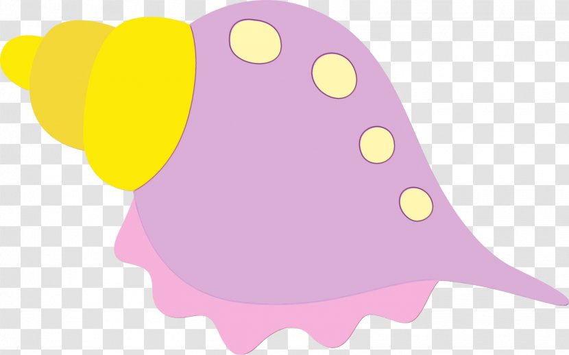 Watercolor Animal - Purple - Lilac Yellow Transparent PNG