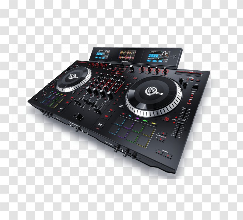 DJ Controller Audio Mixers Numark Industries Disc Jockey - Cartoon - Flower Transparent PNG