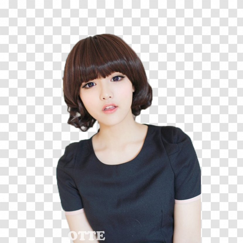 DeviantArt Ulzzang Hyomin - Hair - Kim Heeae Transparent PNG