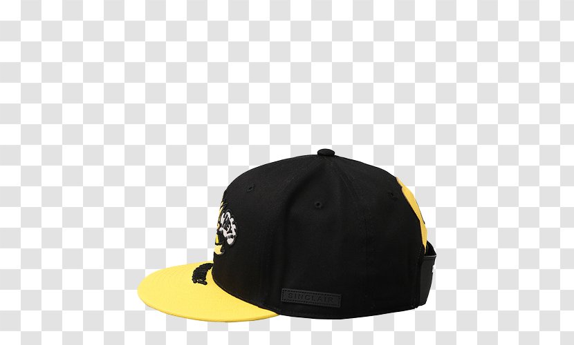 Baseball Cap Black Yellow - Cute And Transparent PNG