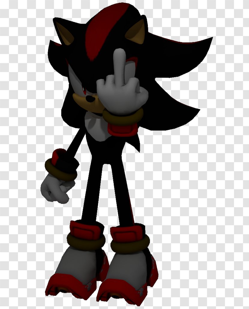 Shadow The Hedgehog Finger Middle Cartoon Clip Art - Horse Like Mammal - Pictures Transparent PNG