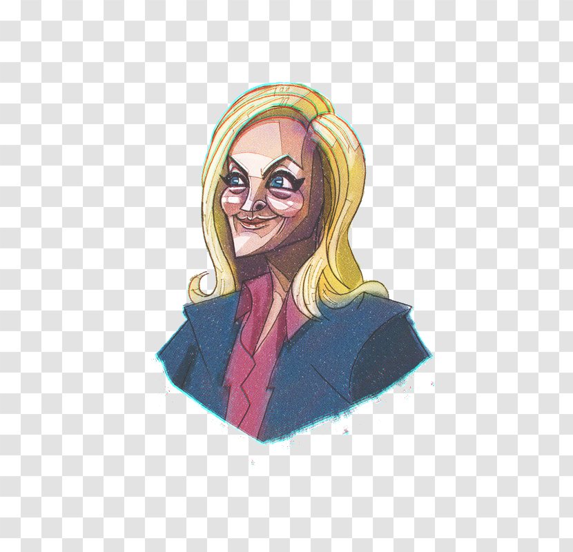 Cartoon Woman Illustration - Watercolor - Foreign Transparent PNG