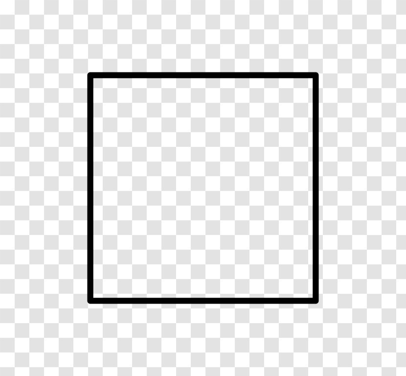 Quadrilateral Regular Polygon Parallelogram Geometry - Picture Frame - Square Transparent PNG
