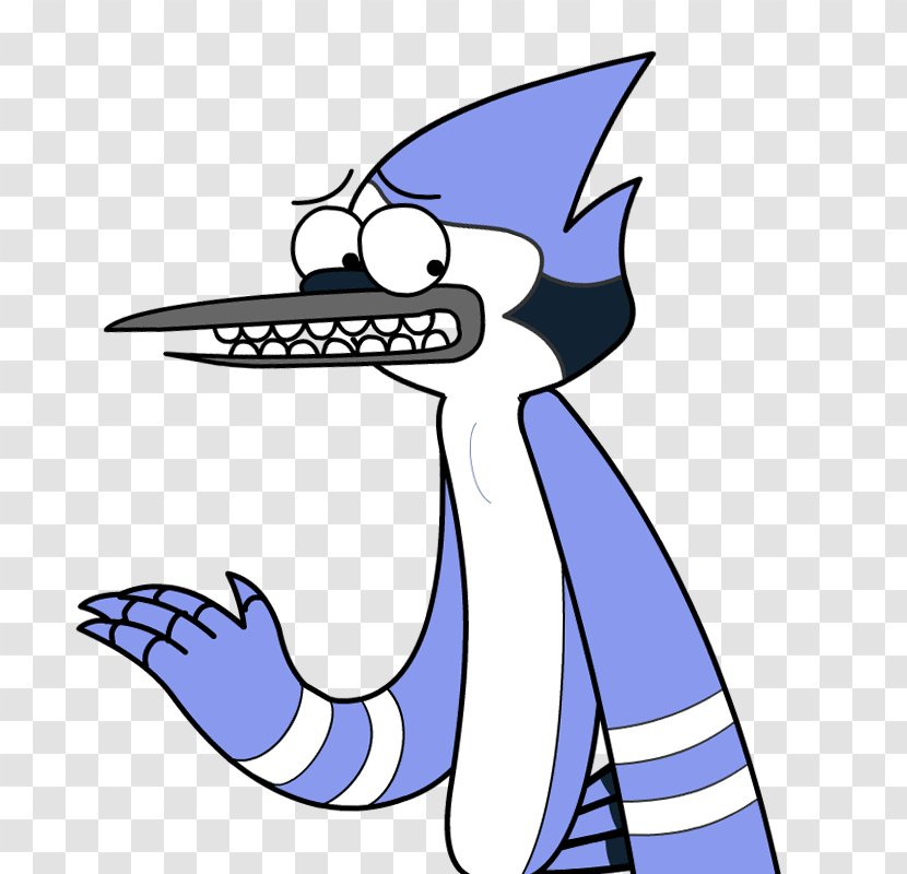 Mordecai Rigby Cartoon Drawing Clip Art - Deviantart - Blue Jay Transparent PNG